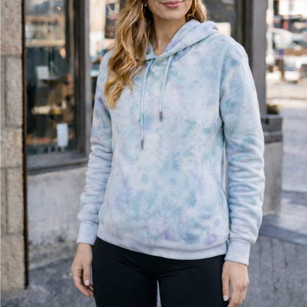 Silver Jeans Co Tie Dye Hoodie | Small | Cozy Streetwear Pullover